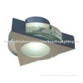 LED Downlight, 1*3W, Central Spot with Side Light, Aluminum Body, Crystal, Satin Aluminum